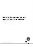KA1: Anvendelse af pædagogisk viden ES25